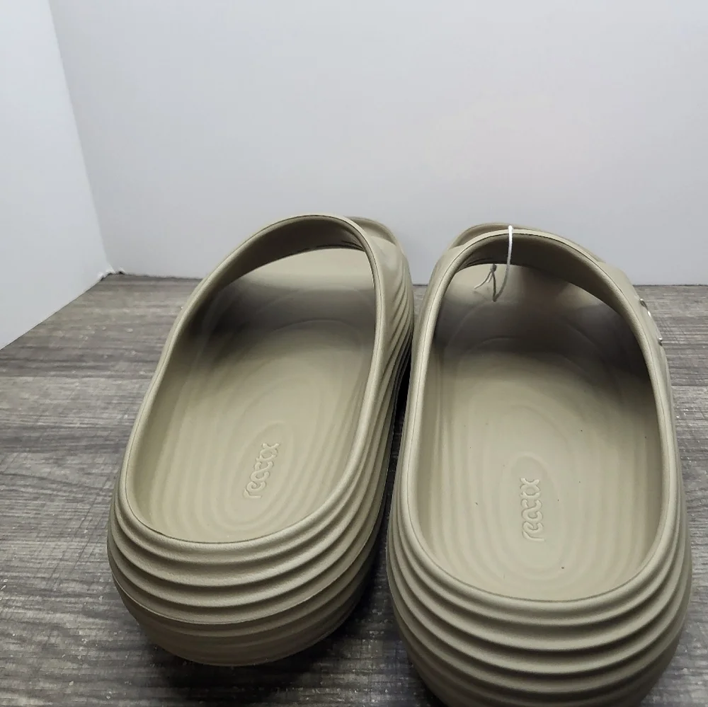 Nike ReactX Rejuven8 Slides Shoes Khaki HV4479-200 New Men’s Size 14 New